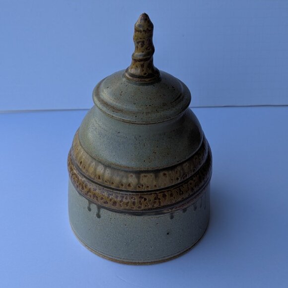 Rare Dotson Honey Bee Hive Jar with Lid - Picture 5 of 15